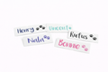 Pet Name Vinyl Decal