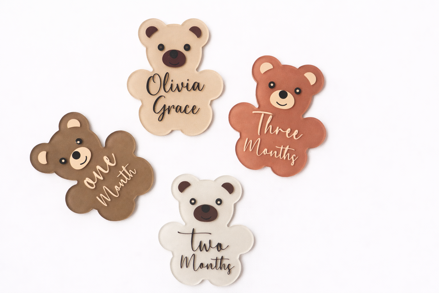 Teddy Bear Baby Milestones (13)