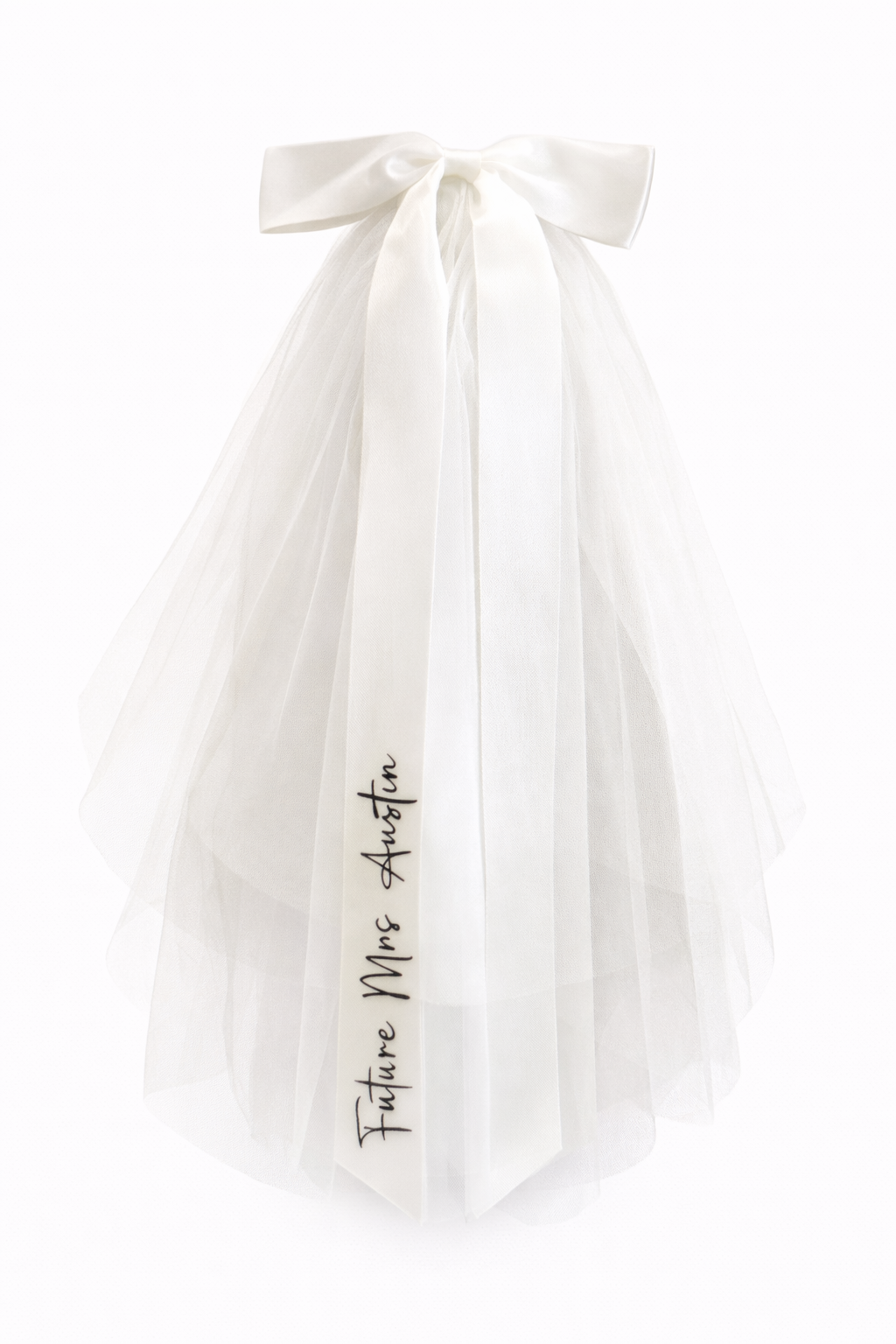 Bridal Veil with Bow