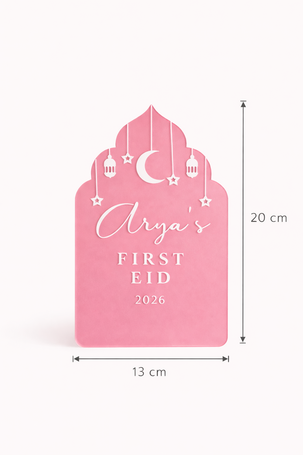 My First Eid Acrylic Sign