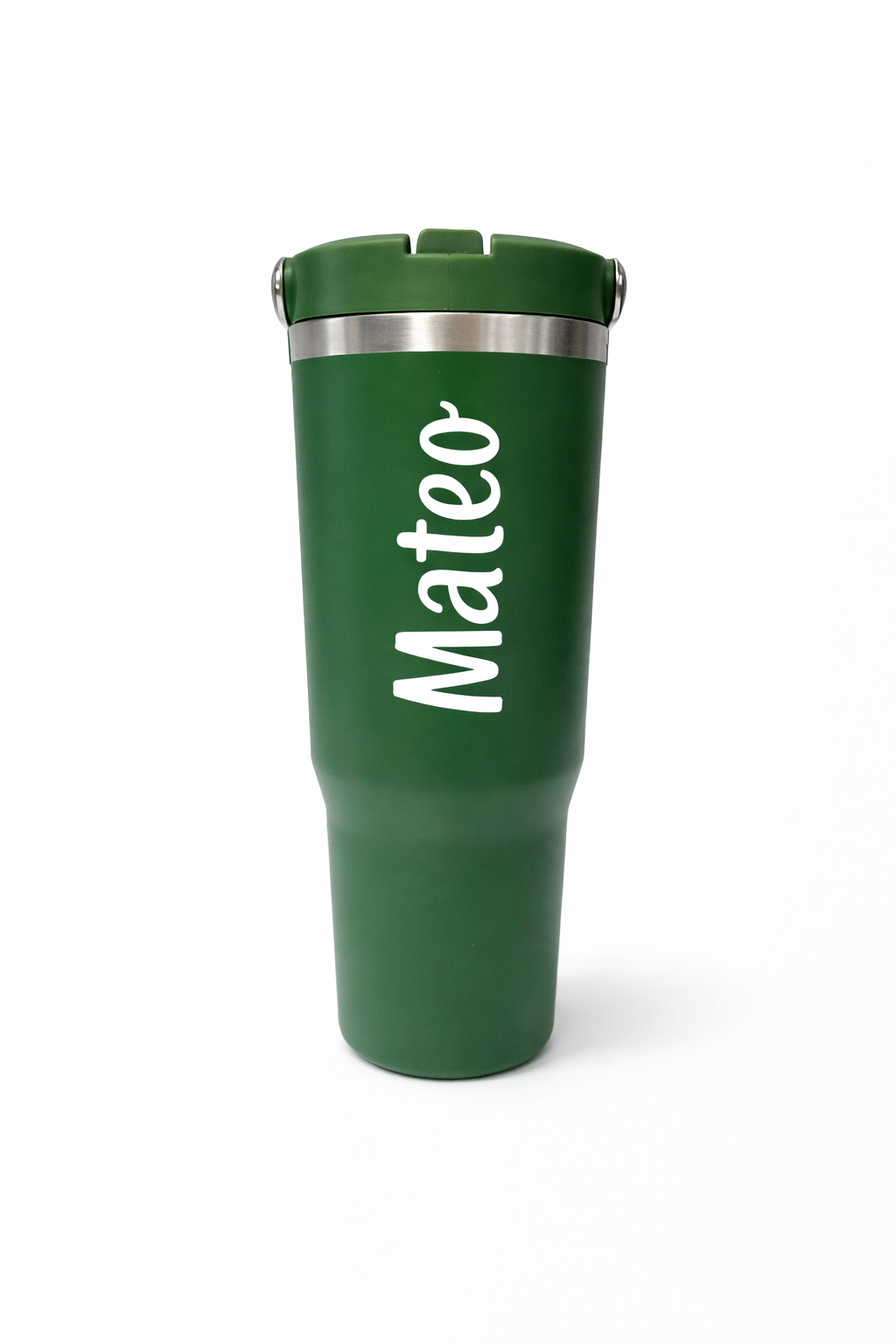 Green Stainless Steel Tumbler
