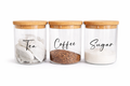 Glass Kitchen Canister Jar