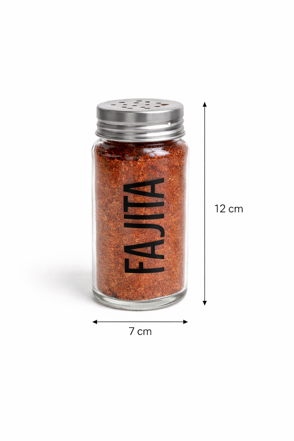 Glass Spice Storage Jar